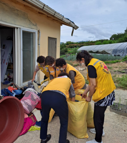 지구청소 이미지