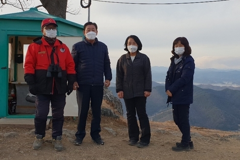 산불감시초소 이미지