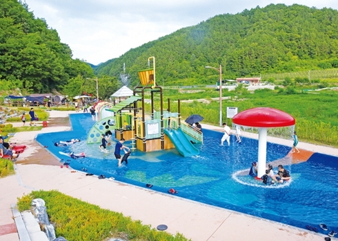 증산수도계곡캠핑장 이미지