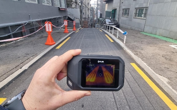 비탈길 이미지